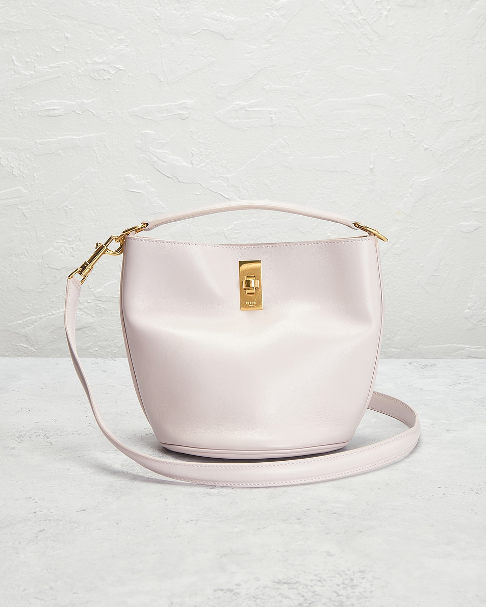 Image 2 of FWRD Renew Celine Teen Bucket 16 Shoulder Bag in Pink