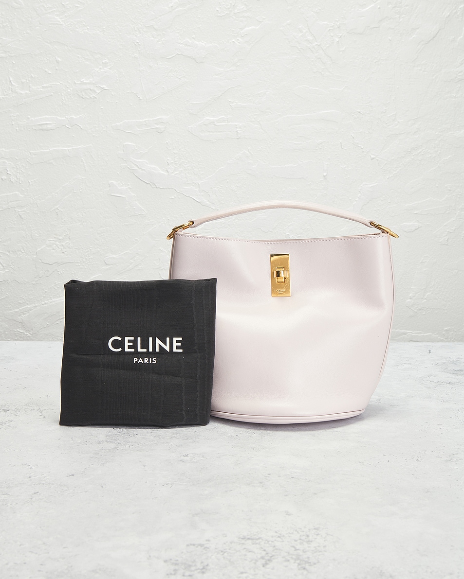 Image 8 of FWRD Renew Celine Teen Bucket 16 Shoulder Bag in Pink
