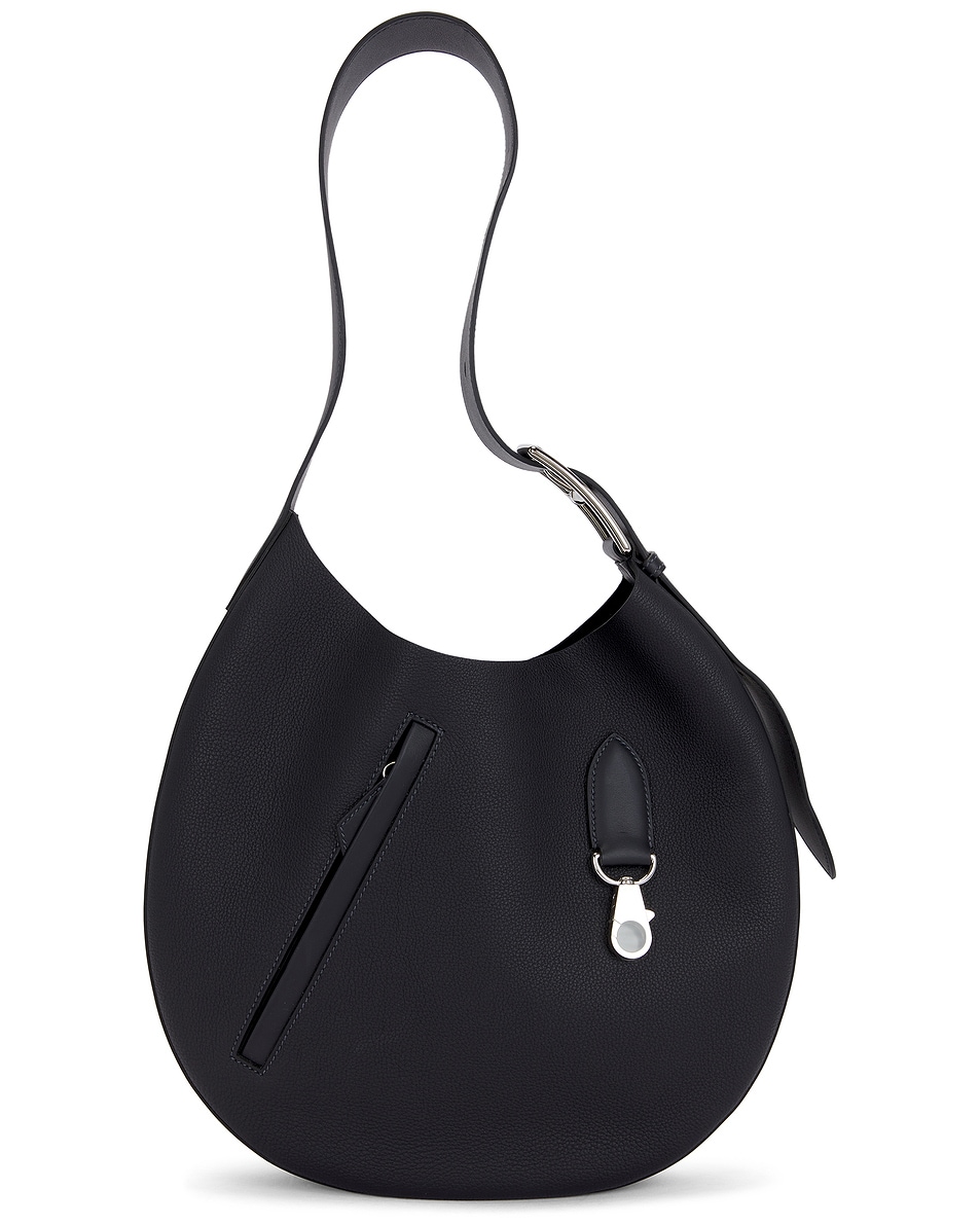 Image 1 of FWRD Renew Hermes Togo & Swift Sac Arcon Shoulder Bag in Black