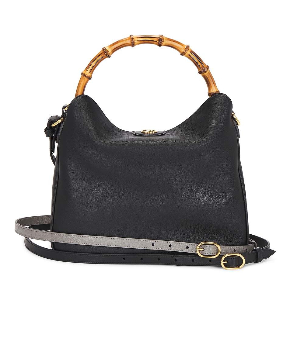 Image 1 of FWRD Renew Gucci Diana Handbag in Black