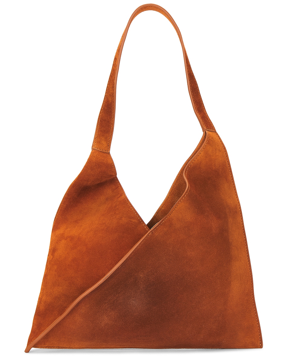 Image 1 of FWRD Renew KHAITE Sara Small Tote Bag in Caramel