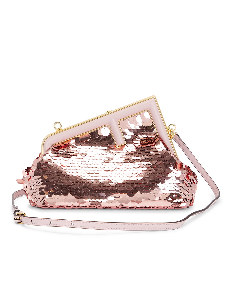 Image 1 of FWRD Renew Fendi First Shoulder Bag in Pink
