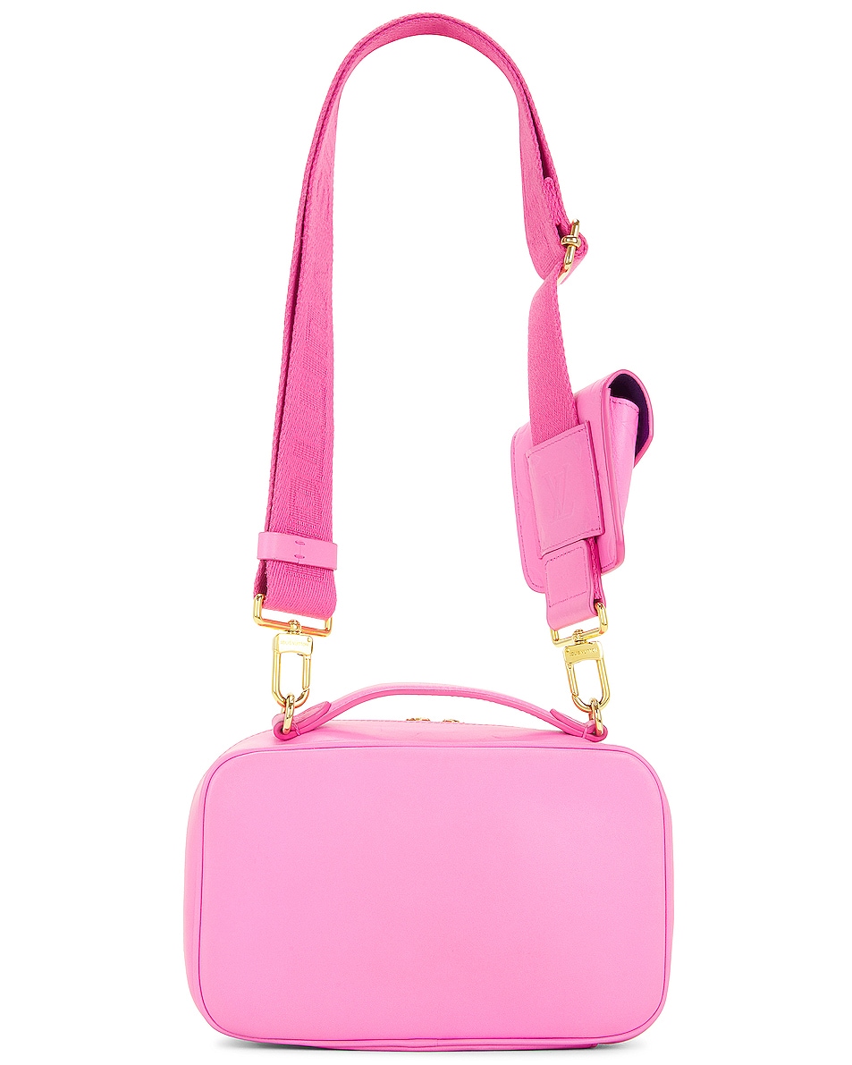 FWRD Renew Louis Vuitton Utility Crossbody Bag in Pink FWRD