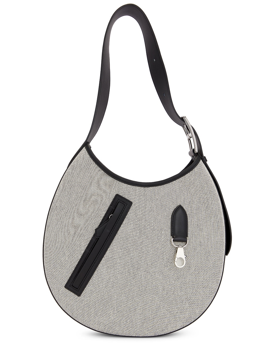 Image 1 of FWRD Renew Hermes Toile Swift Arcon Shoulder Bag in Neutral