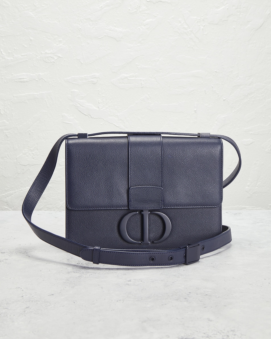 Image 2 of FWRD Renew Dior 30 Montaigne Shoulder Bag in Blue