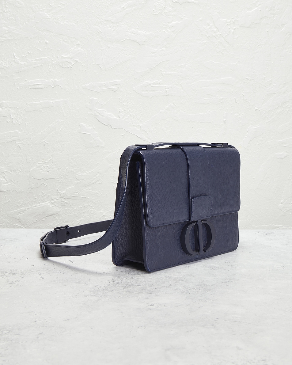 Image 4 of FWRD Renew Dior 30 Montaigne Shoulder Bag in Blue