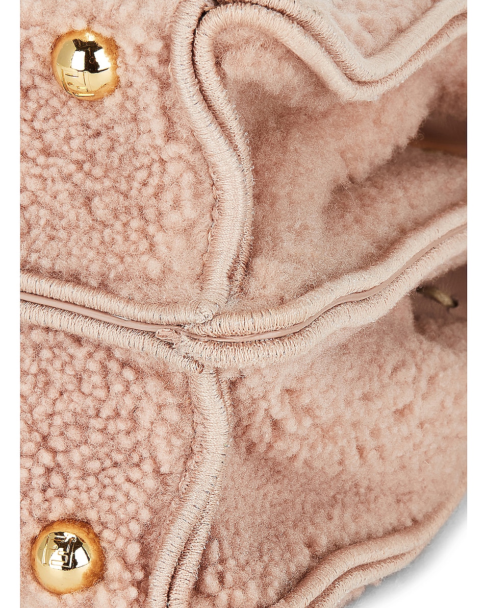 Image 10 of FWRD Renew Fendi Peekaboo ISeeU Handbag in Pink