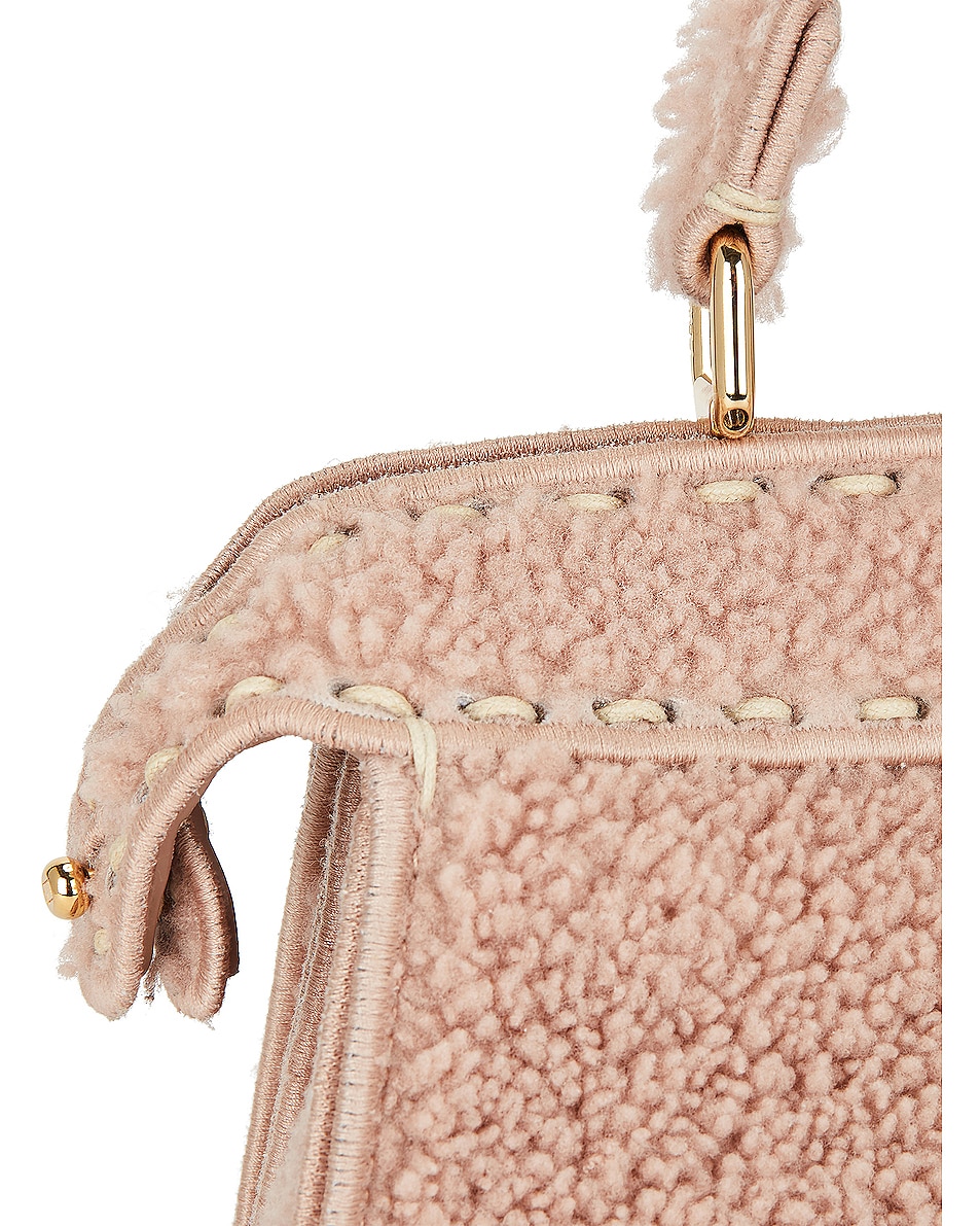 Image 7 of FWRD Renew Fendi Peekaboo ISeeU Handbag in Pink
