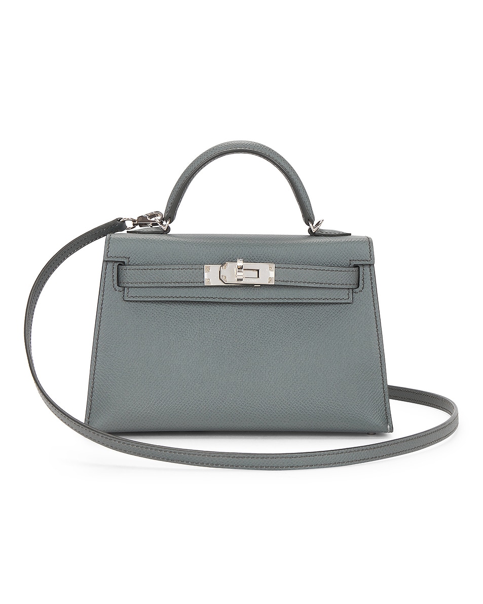 Image 1 of FWRD Renew Hermes Epsom Kelly 20 Handbag in Vert Amande