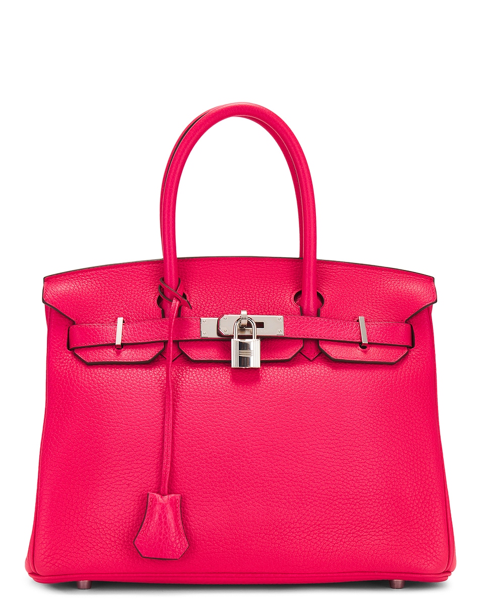 Image 1 of FWRD Renew Hermes Togo Birkin 30 Handbag in Rose Extreme