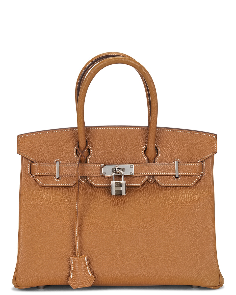 Image 1 of FWRD Renew Hermes Epsom Birkin 30 Handbag in Gold