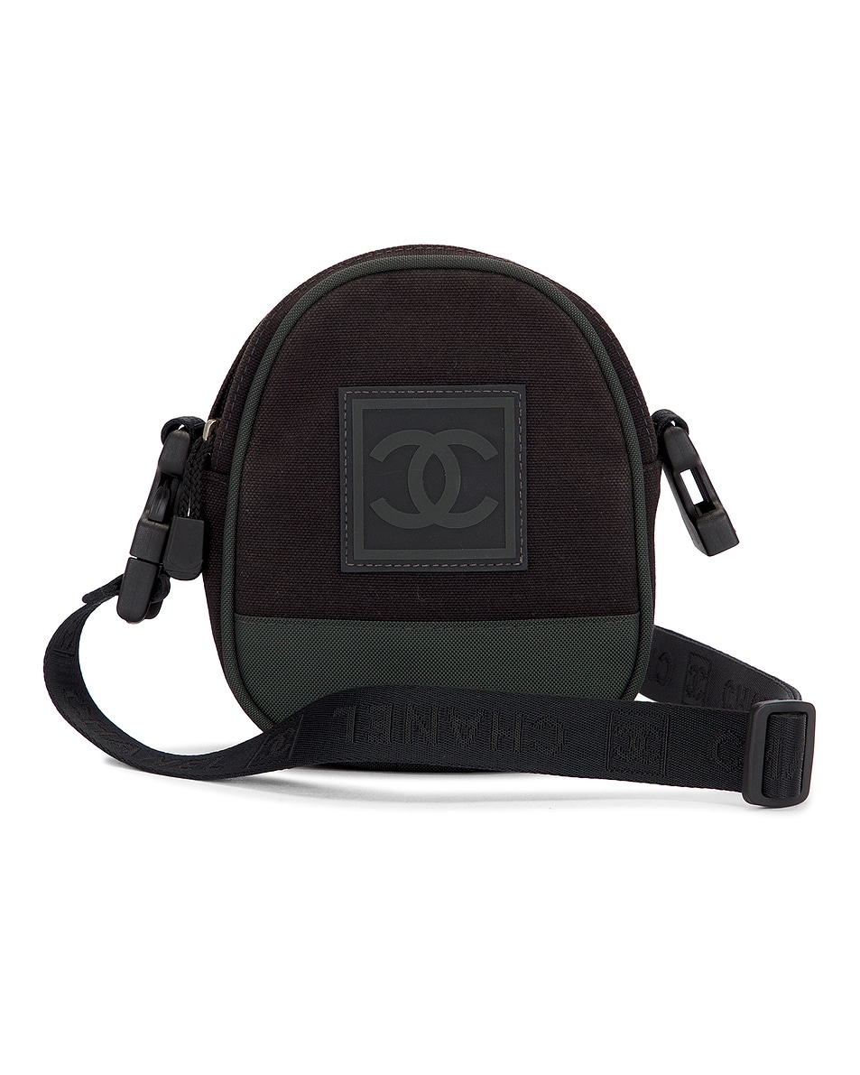 Image 1 of FWRD Renew Chanel Sport Line Crossbody Bag in Black