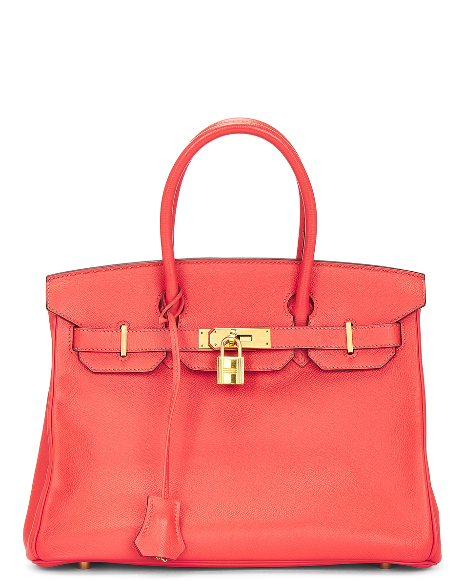 Image 1 of FWRD Renew Hermes Epsom Birkin 30 Handbag in Rose Jaipur