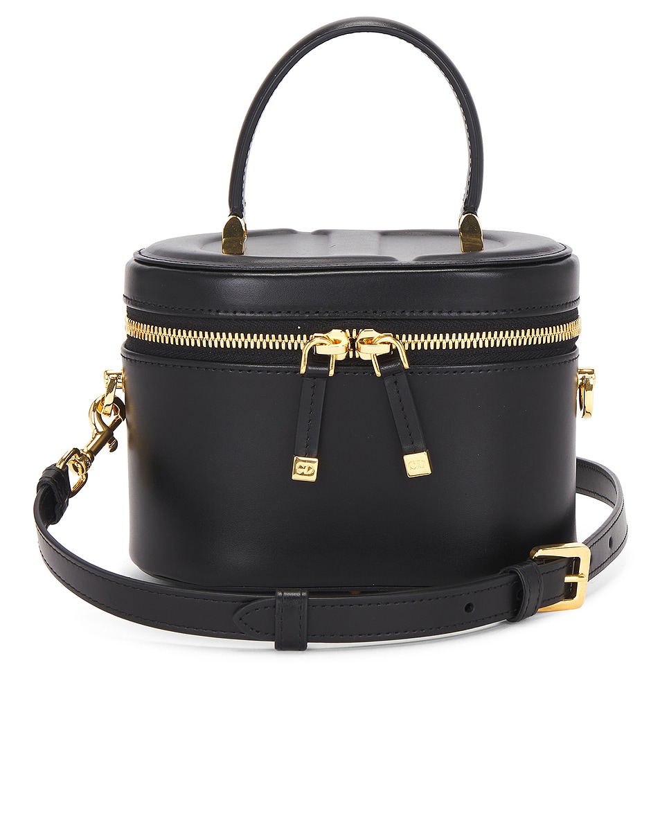Image 1 of FWRD Renew Dior Signature Vanity Case in Black