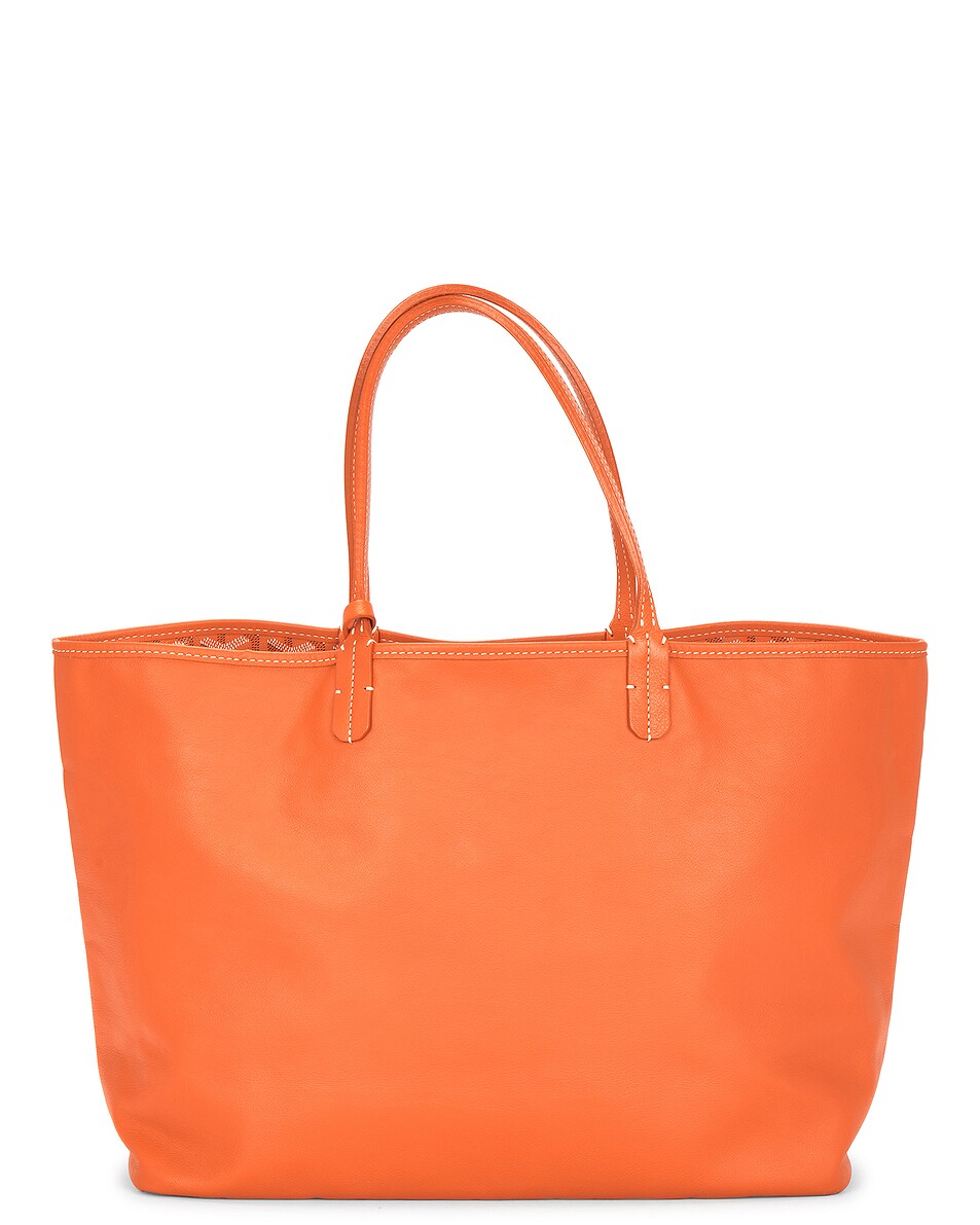 Image 1 of FWRD Renew Goyard Ange PM Tote Bag in Orange