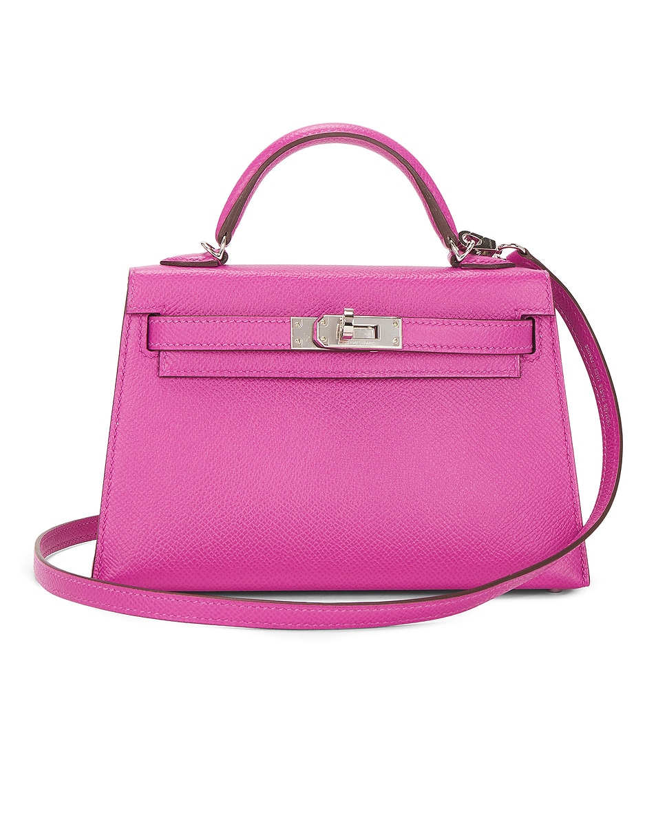 Image 1 of FWRD Renew Hermes Epsom Kelly 20 Handbag in Magnolia
