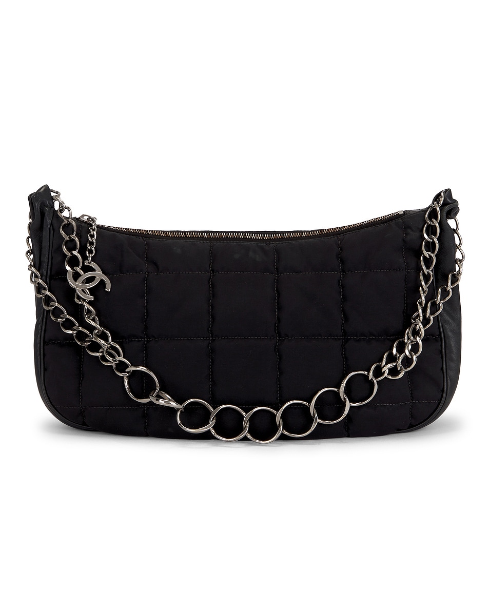 Image 1 of FWRD Renew Chanel East West Hobo Bag in Black