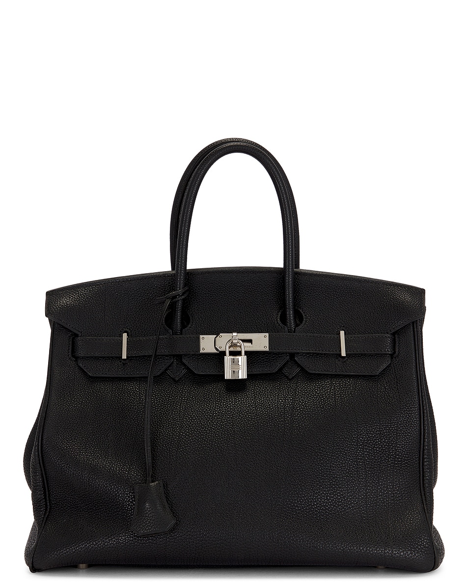 Image 1 of FWRD Renew Hermes Togo Birkin 35 Handbag in Noir