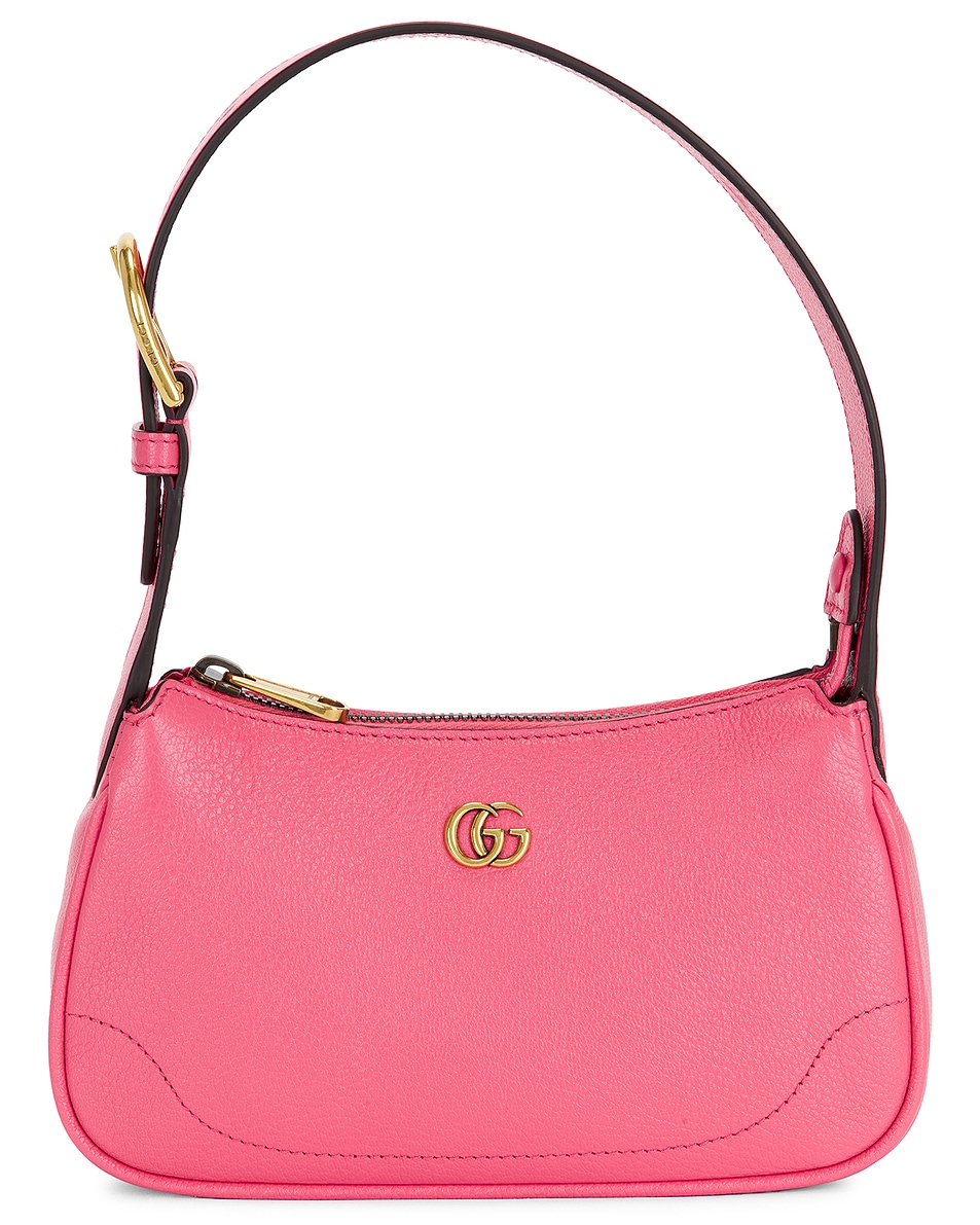 Image 1 of FWRD Renew Gucci Aphrodite Shoulder Bag in Pink