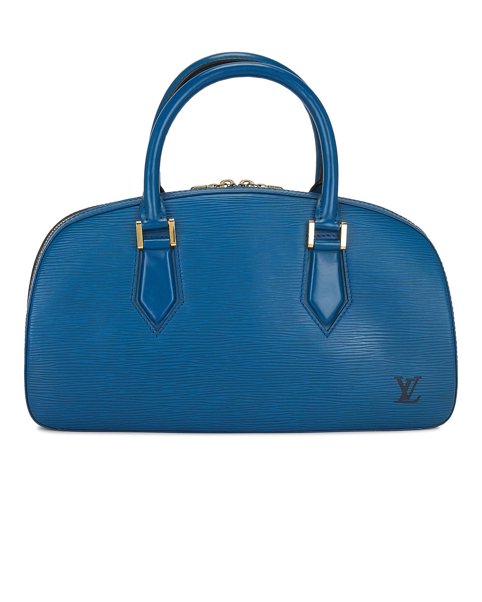 Image 1 of FWRD Renew Louis Vuitton Epi Jasmine Handbag in Blue