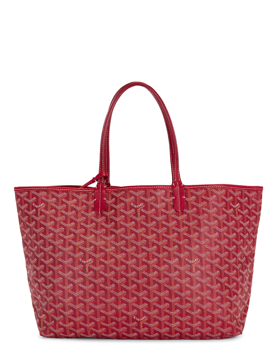Image 1 of FWRD Renew Goyard Saint Louis PM Tote Bag in Burgundy