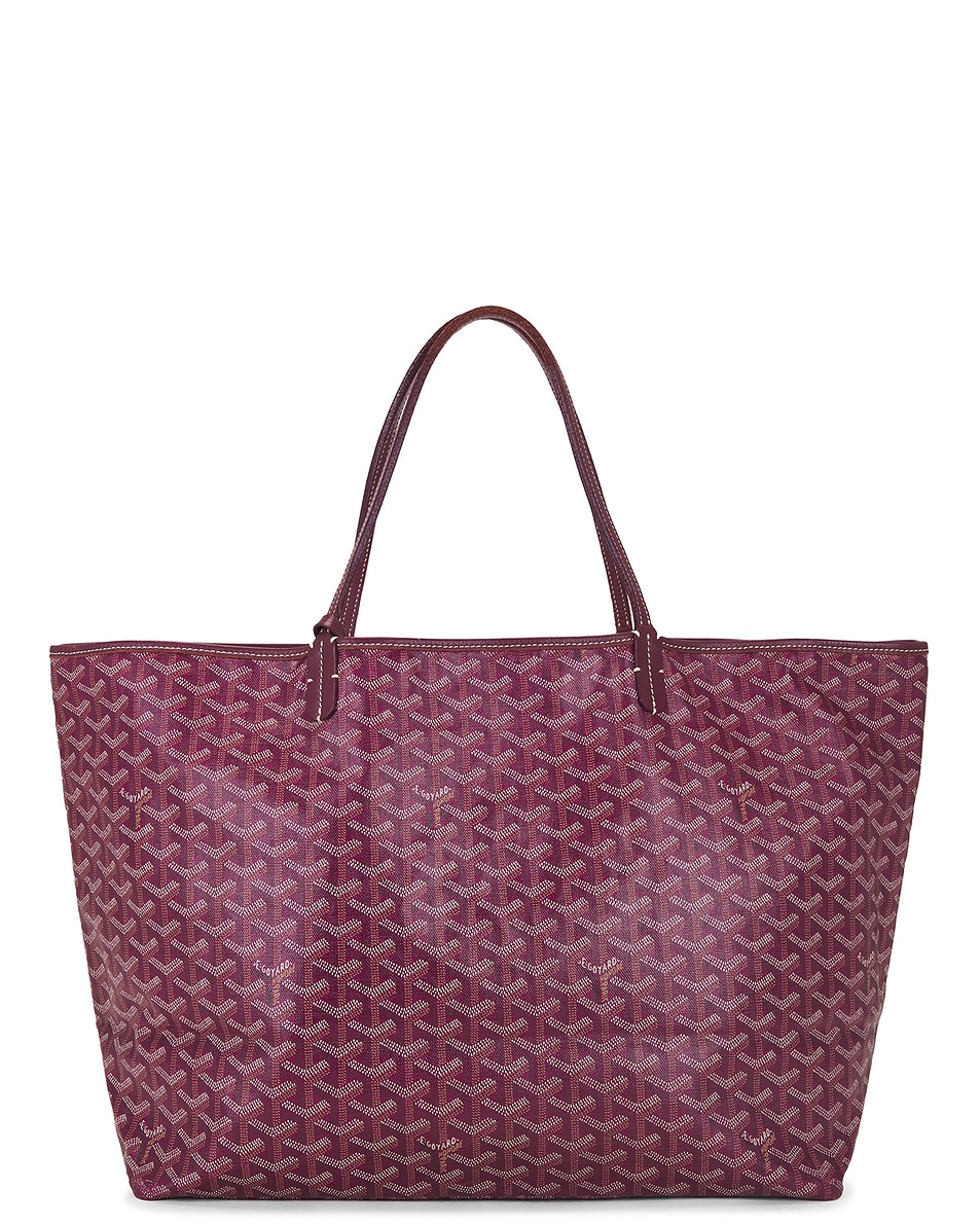 Image 1 of FWRD Renew Goyard Saint Louis GM Tote Bag in Bordeaux