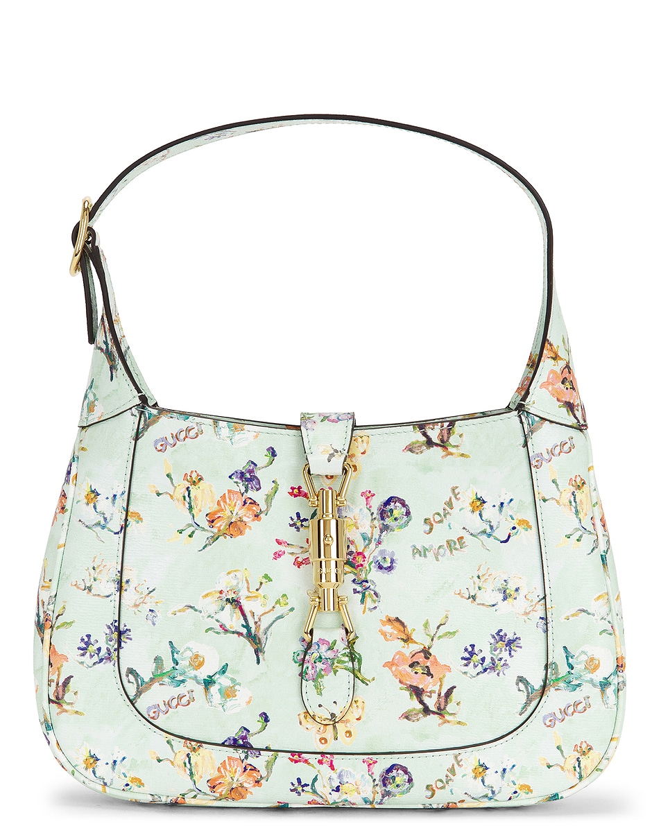 Image 1 of FWRD Renew Gucci Flora Jackie Hobo Bag in Multi