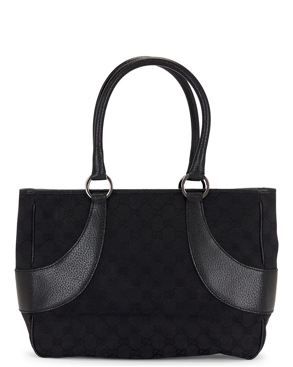 Image 1 of FWRD Renew Gucci GG Handbag in Black