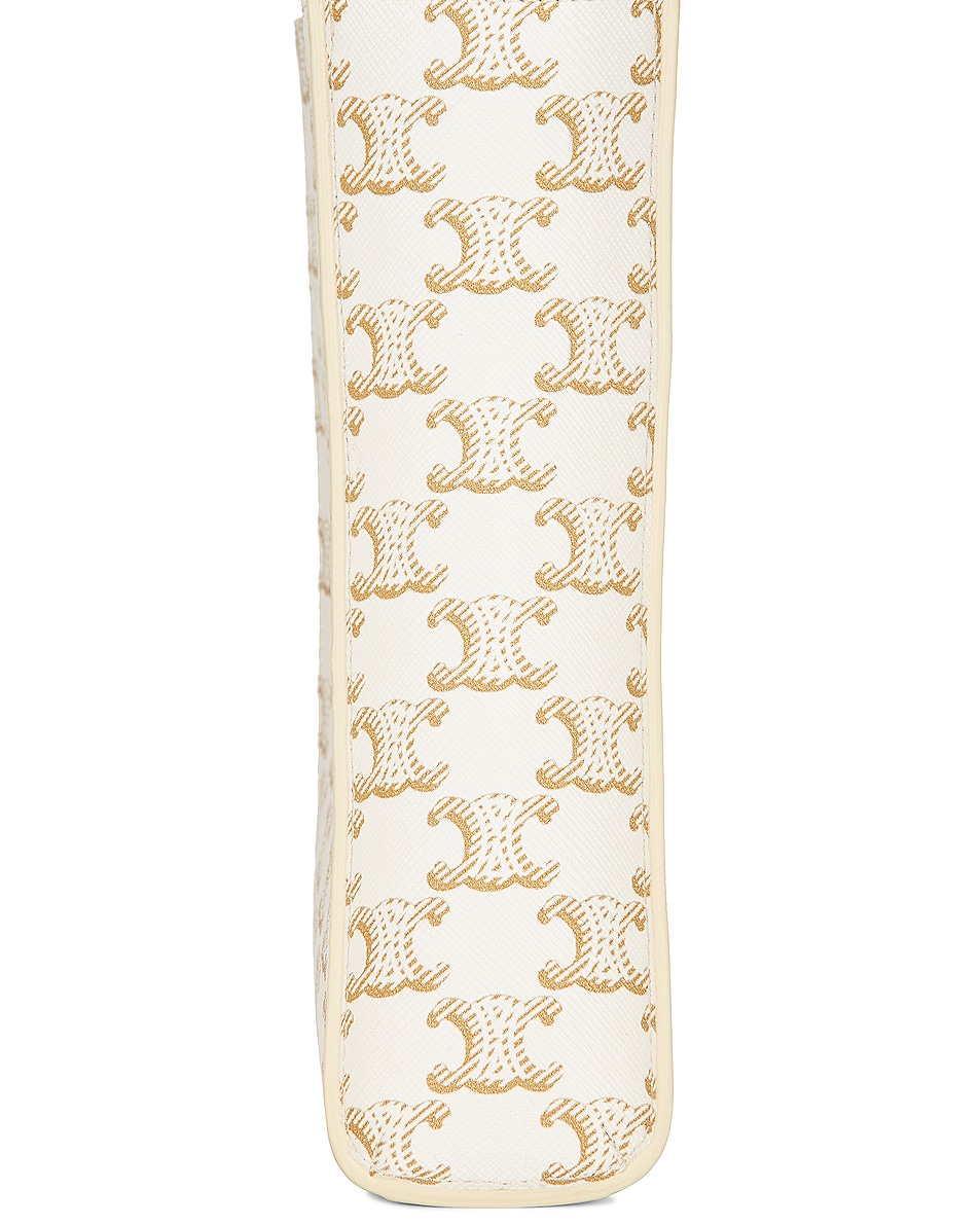 Image 9 of FWRD Renew Celine Mini Vertical Cabas Tote Bag in Brown