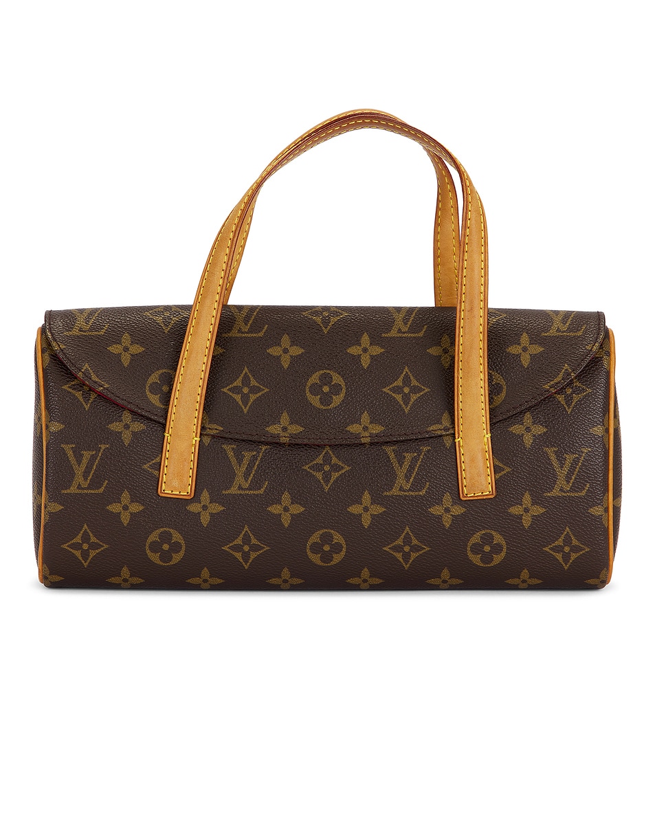 Image 1 of FWRD Renew Louis Vuitton Monogram Sonatine Handbag in Brown