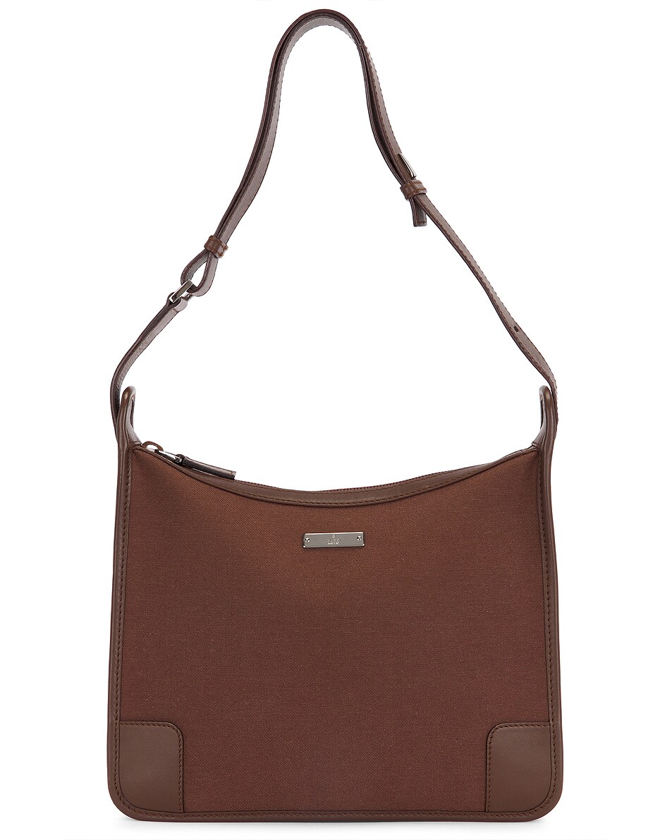 Image 1 of FWRD Renew Gucci Shoulder Bag in Brown