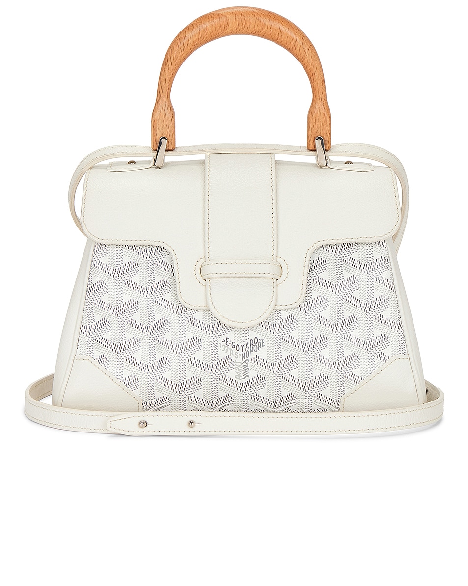 Image 1 of FWRD Renew Goyard Soft Mini Saigon Handbag in White