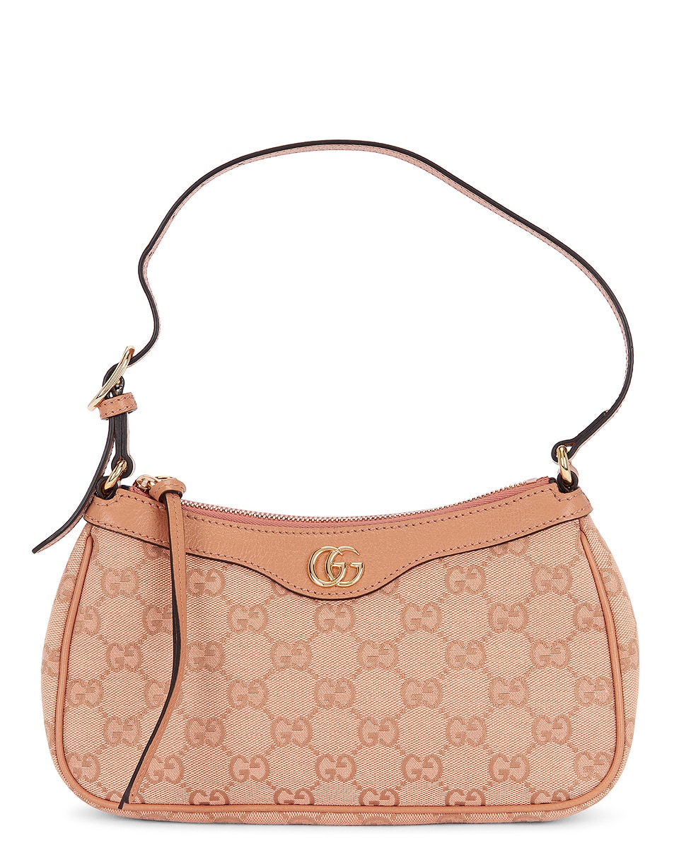 Image 1 of FWRD Renew Gucci Ophidia Shoulder Bag in Pink