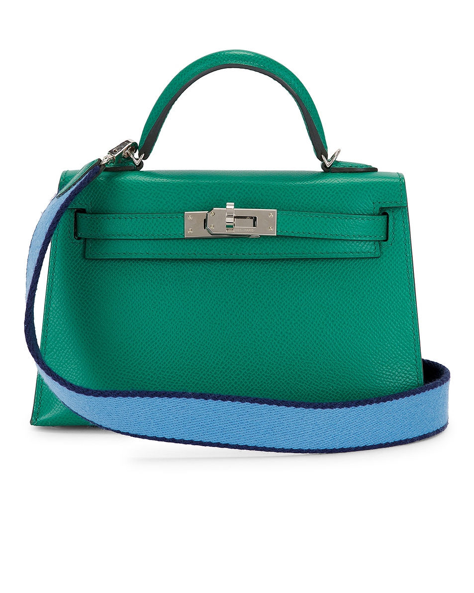 Image 1 of FWRD Renew Hermes Epsom Kelly 20 Amazone Handbag in Vert Jade