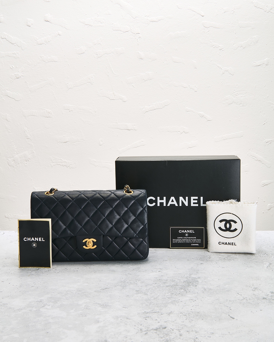 Chanel Lambskin Classic Flap Bag