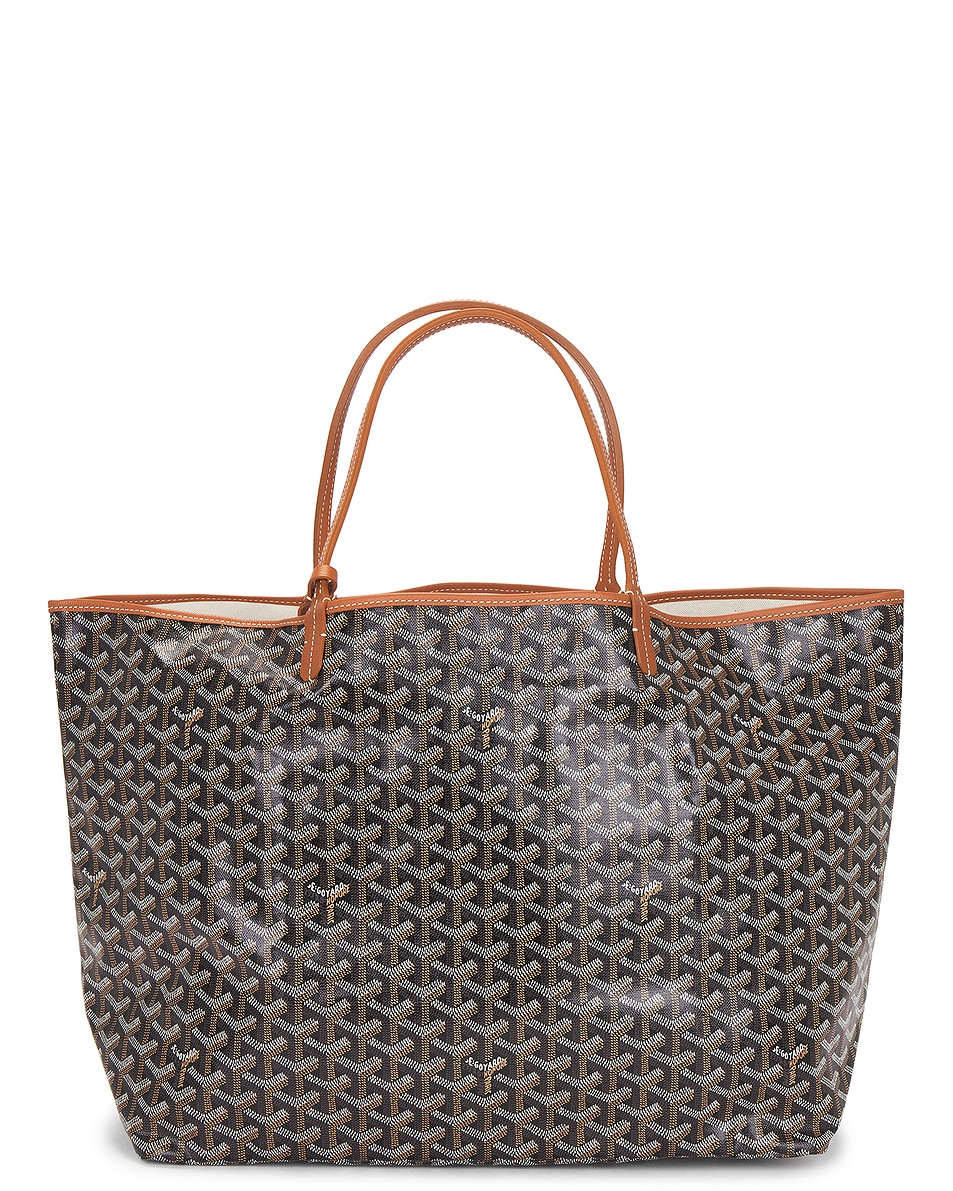 Image 1 of FWRD Renew Goyard Saint Louis GM Tote Bag in Black