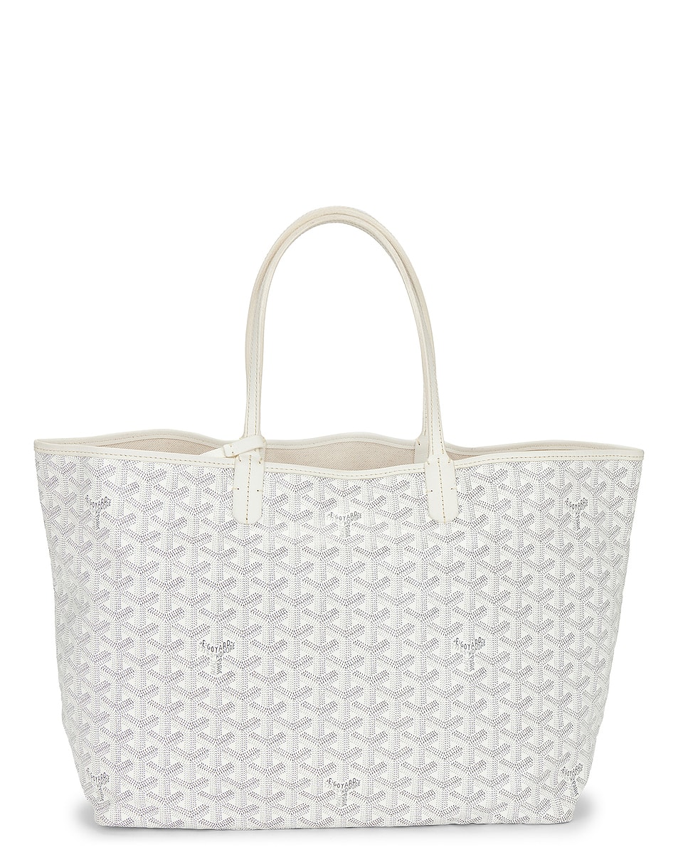 Image 1 of FWRD Renew Goyard Saint Louis PM Tote Bag in White