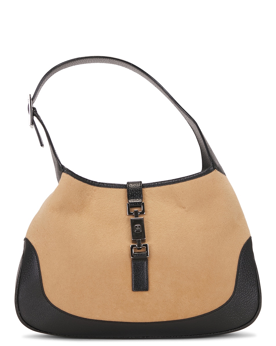 Image 1 of FWRD Renew Gucci Jackie 1961 Hobo Bag in Natural