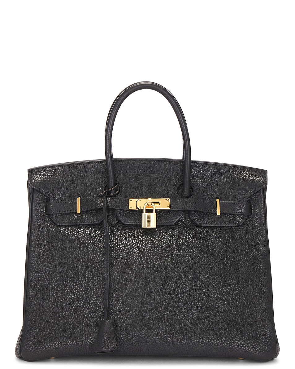 Image 1 of FWRD Renew Hermes Togo Birkin 35 Handbag in Noir