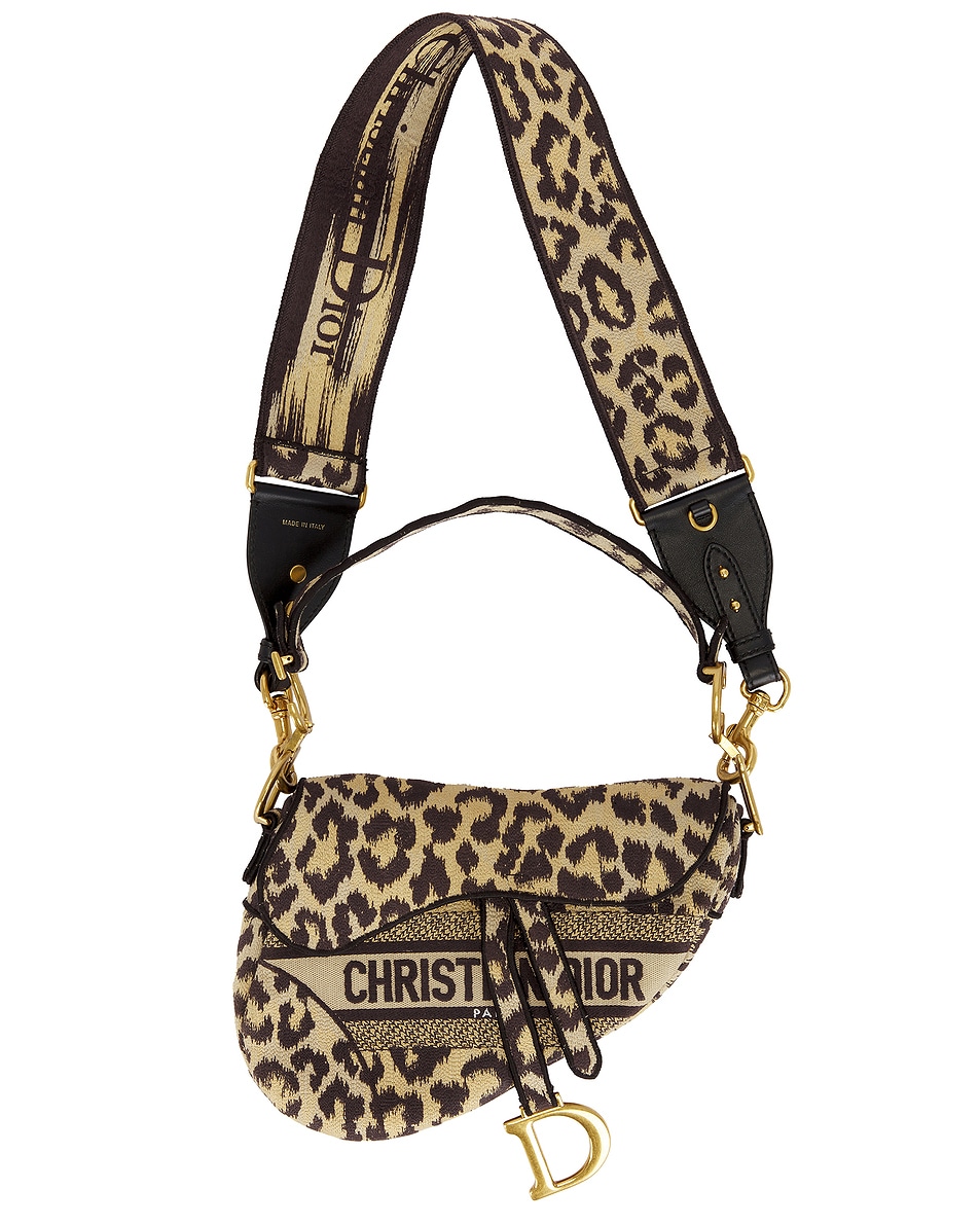 Image 1 of FWRD Renew Dior Saddle Bag in Multi