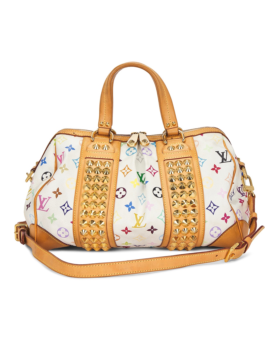 Image 1 of FWRD Renew Louis Vuitton Monogram Courtney MM Handbag in White