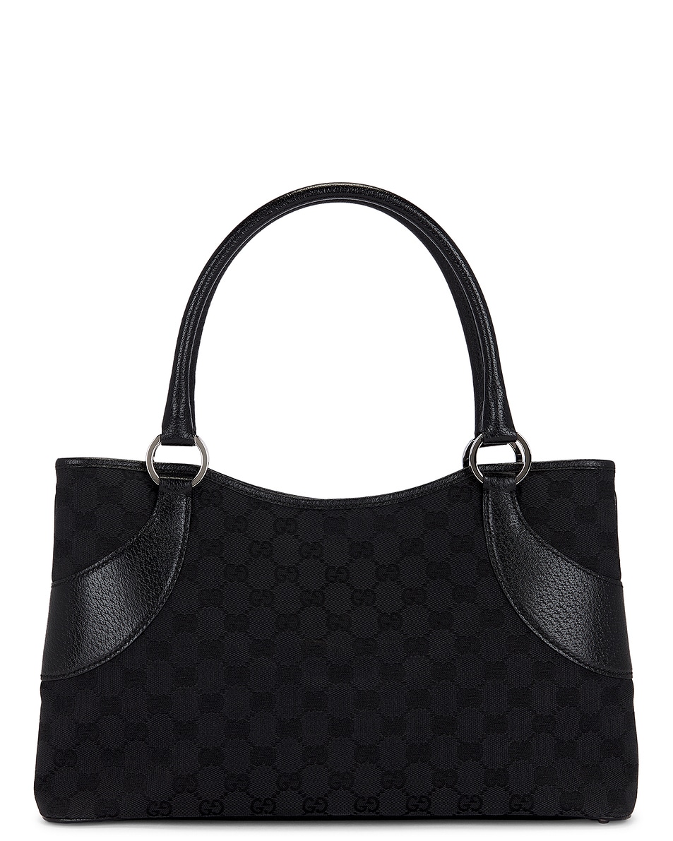 Image 1 of FWRD Renew Gucci GG Tote Bag in Black