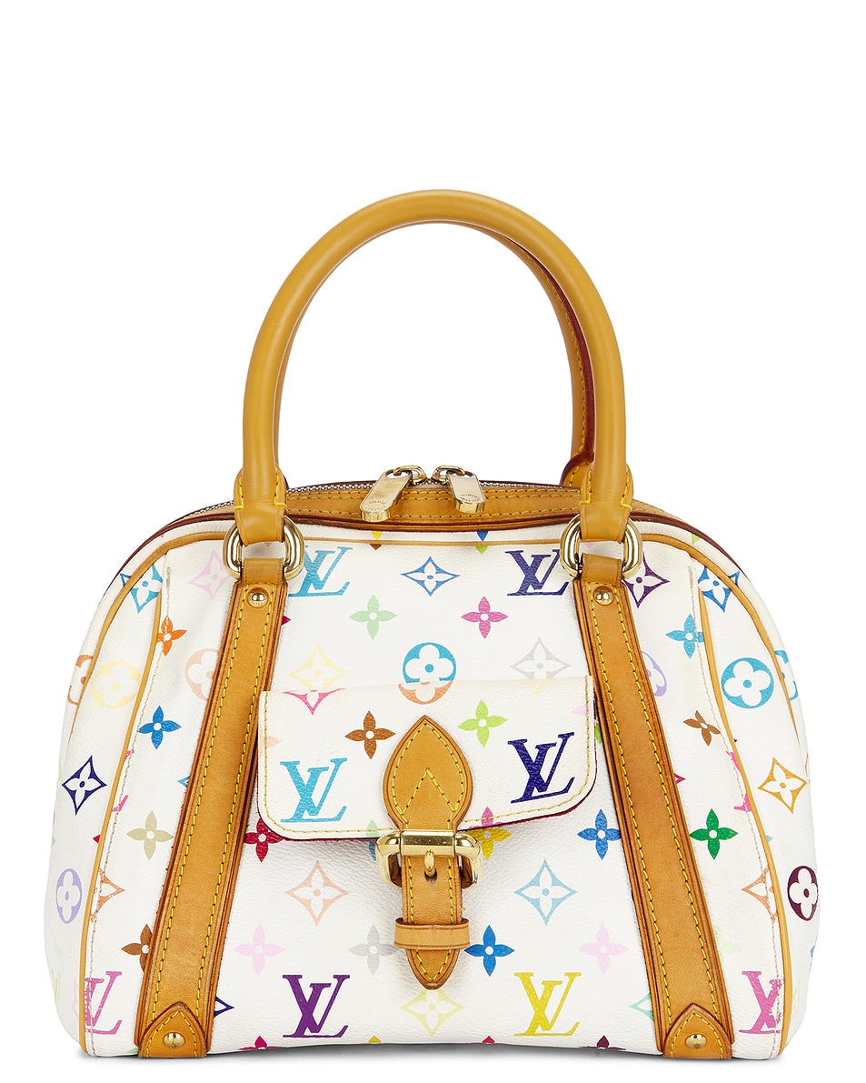 Image 1 of FWRD Renew Louis Vuitton Monogram Priscilla Handbag in White