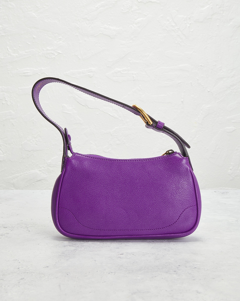 Image 3 of FWRD Renew Gucci Aphrodite Shoulder Bag in Purple