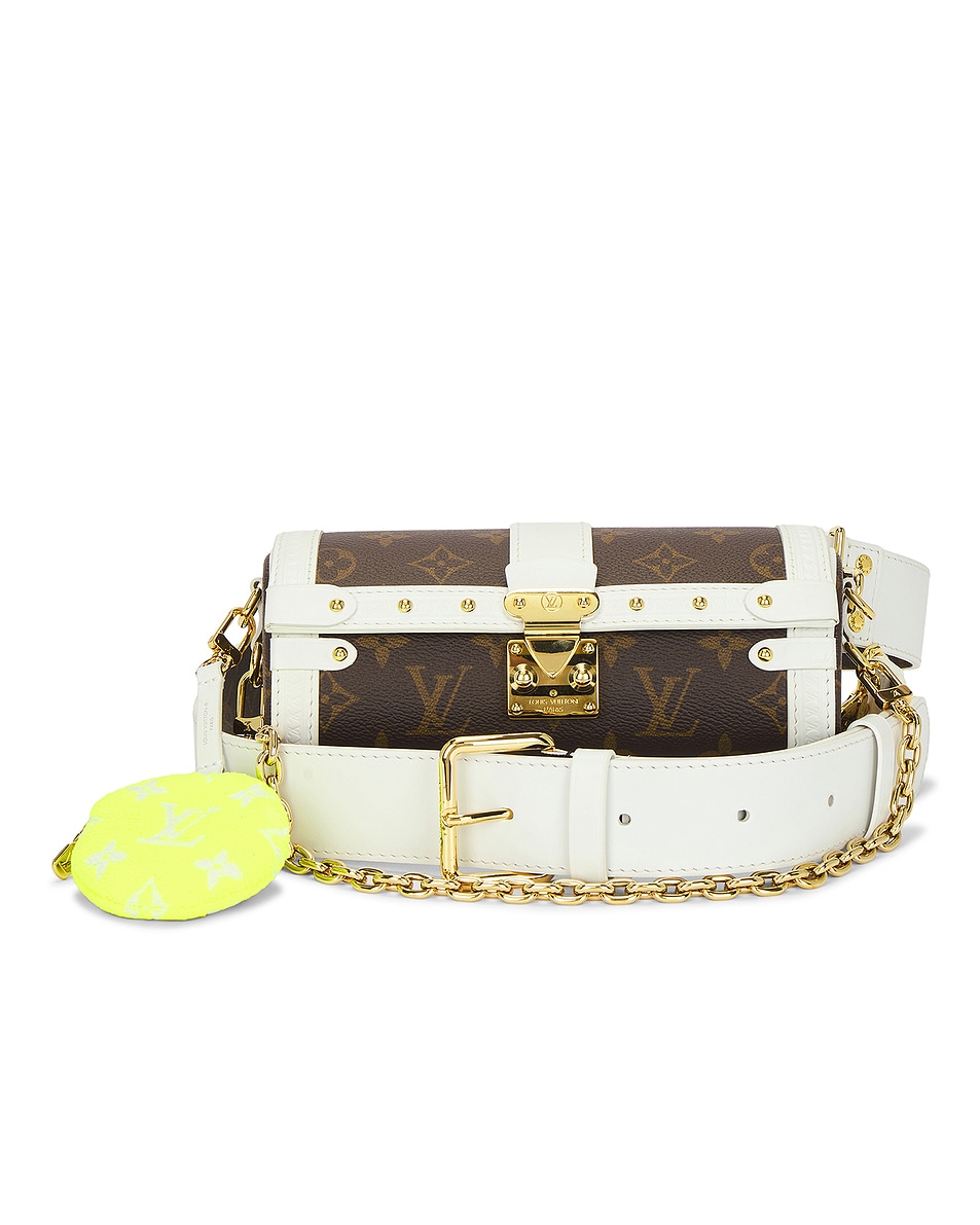 Image 1 of FWRD Renew Louis Vuitton Monogram Papillon Trunk Shoulder Bag in Brown
