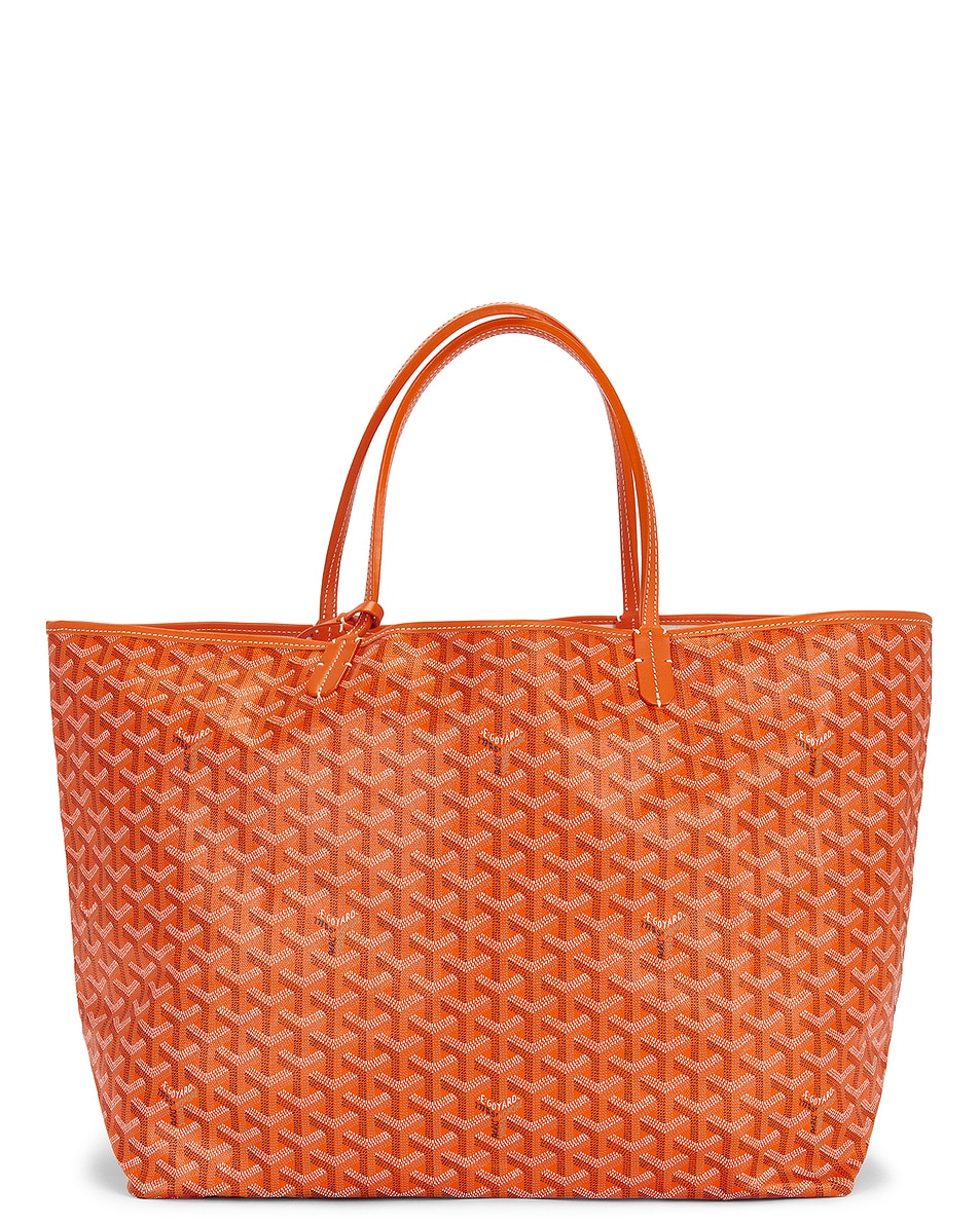 Image 1 of FWRD Renew Goyard Saint Louis GM Tote Bag in Orange