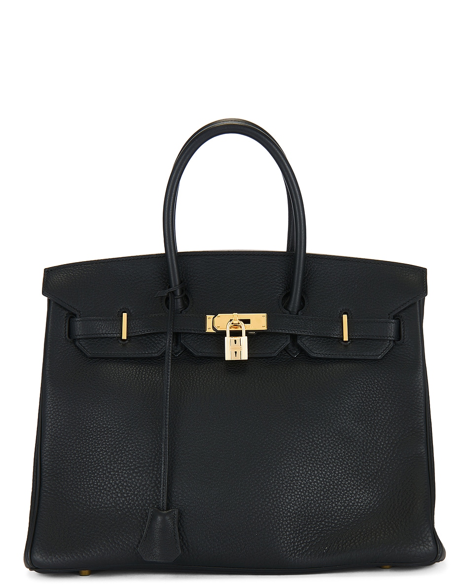 Image 1 of FWRD Renew Hermes Togo Birkin 35 Handbag in Noir