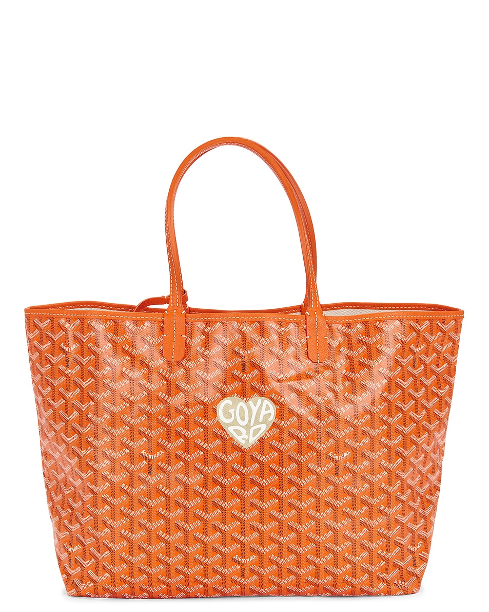 Image 1 of FWRD Renew Goyard Saint Louis PM Tote Bag in Orange