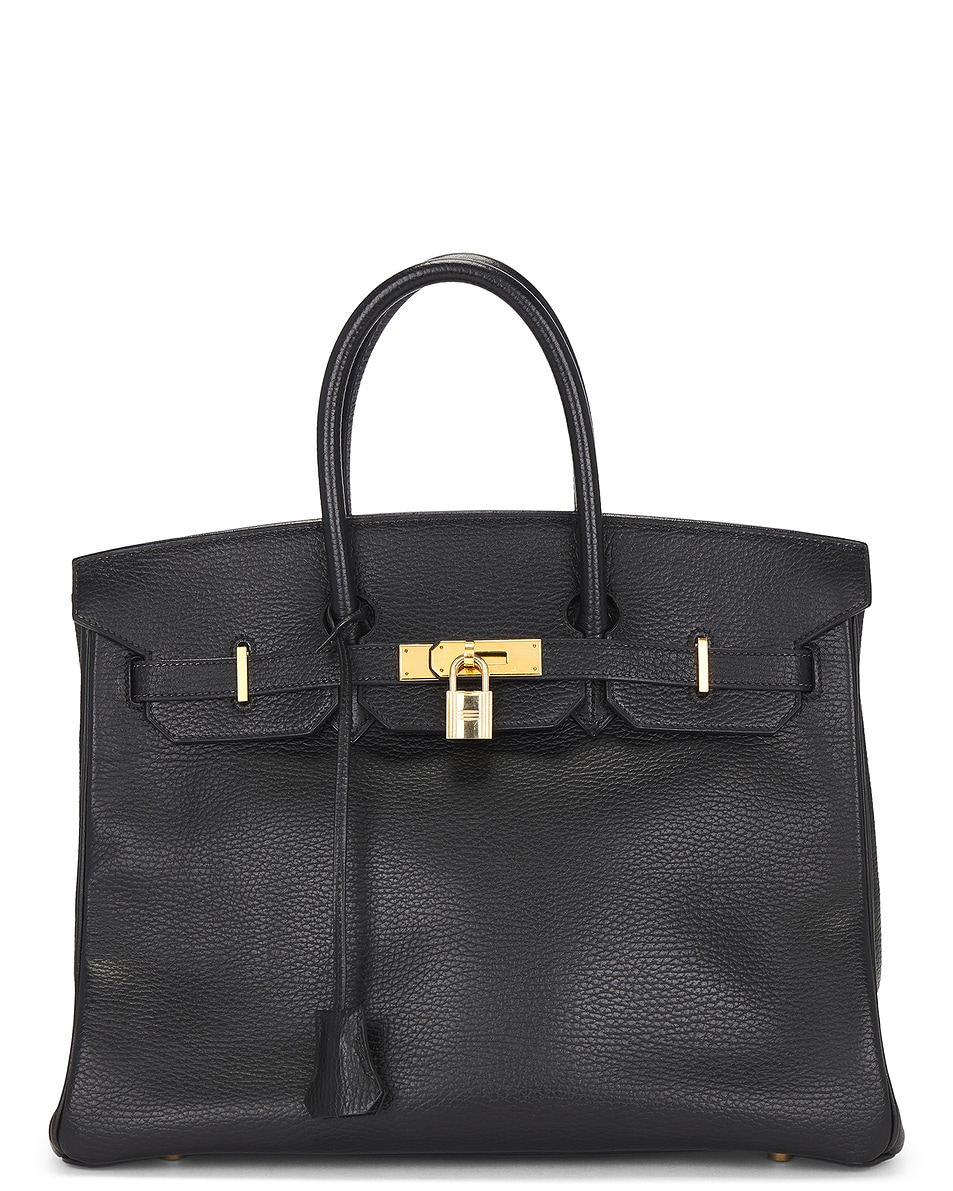 Image 1 of FWRD Renew Hermes Togo Birkin 35 Handbag in Noir