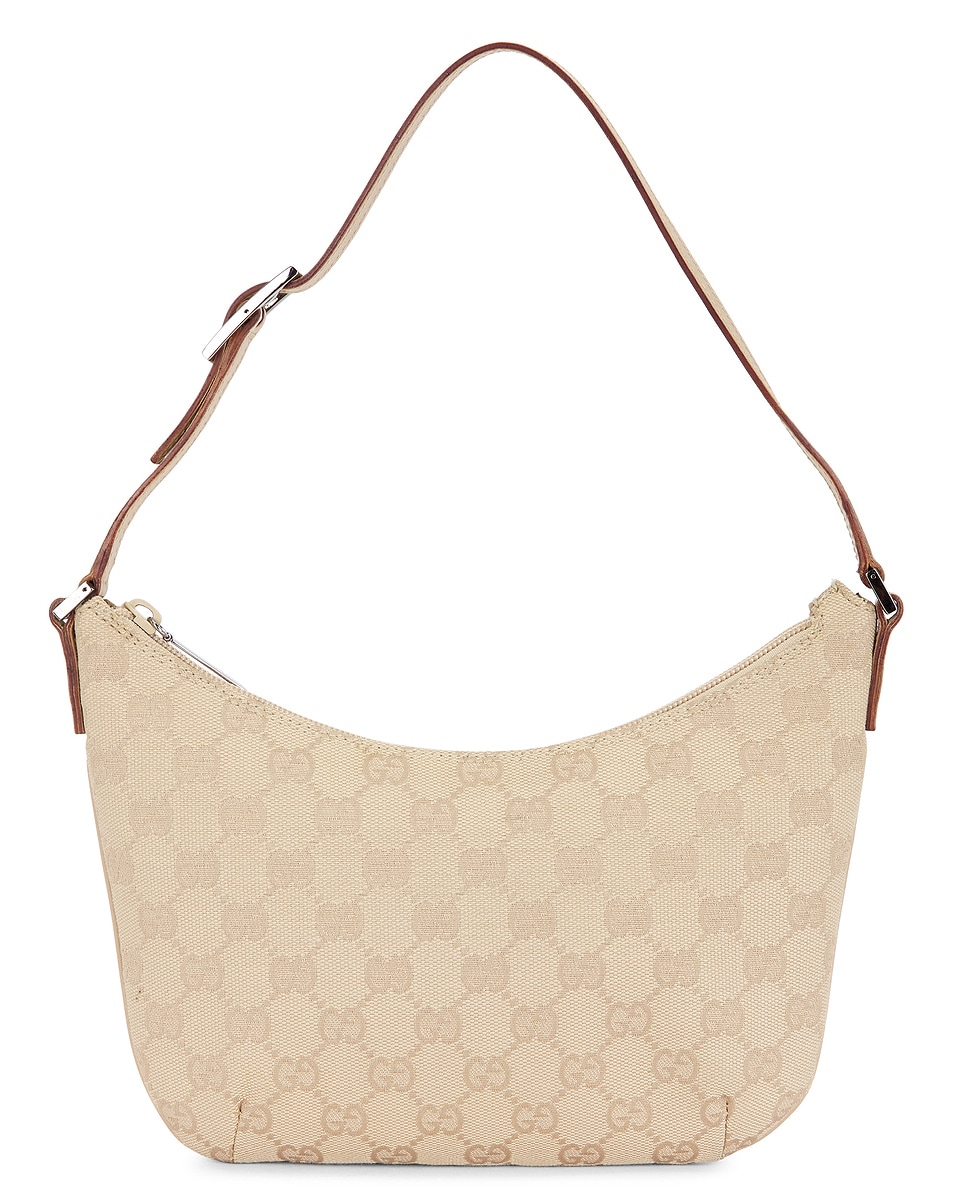Image 1 of FWRD Renew Gucci Hobo Bag in Beige